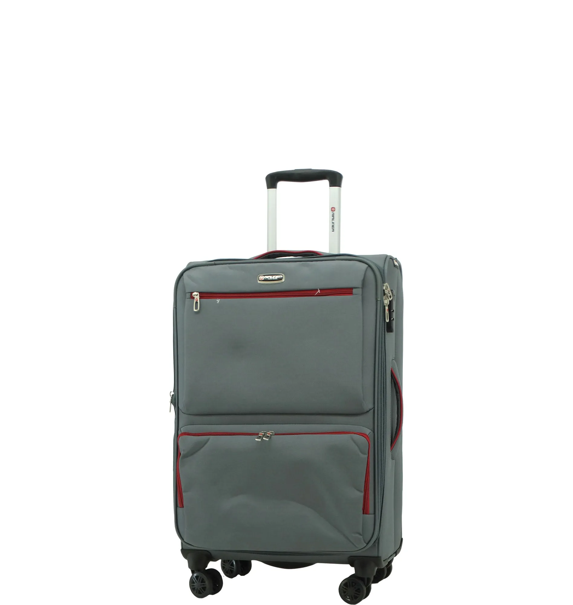 1780GR2, Airliner - Small Suitcase 20" - Grey