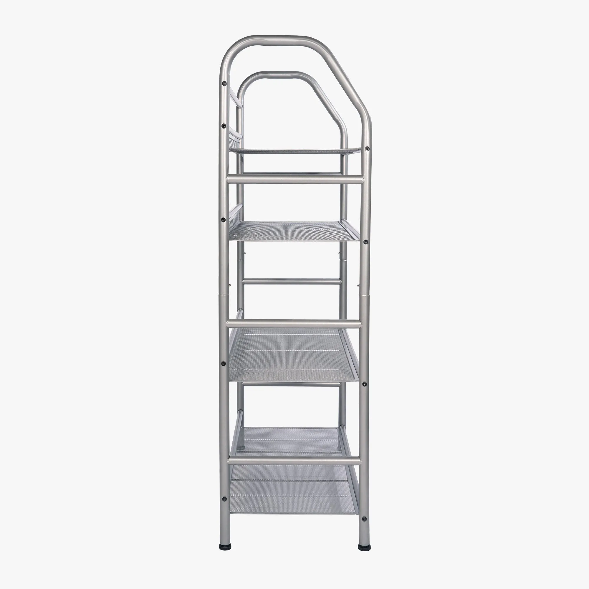 4-Tier Metal Home Storage Organizer with Bins
