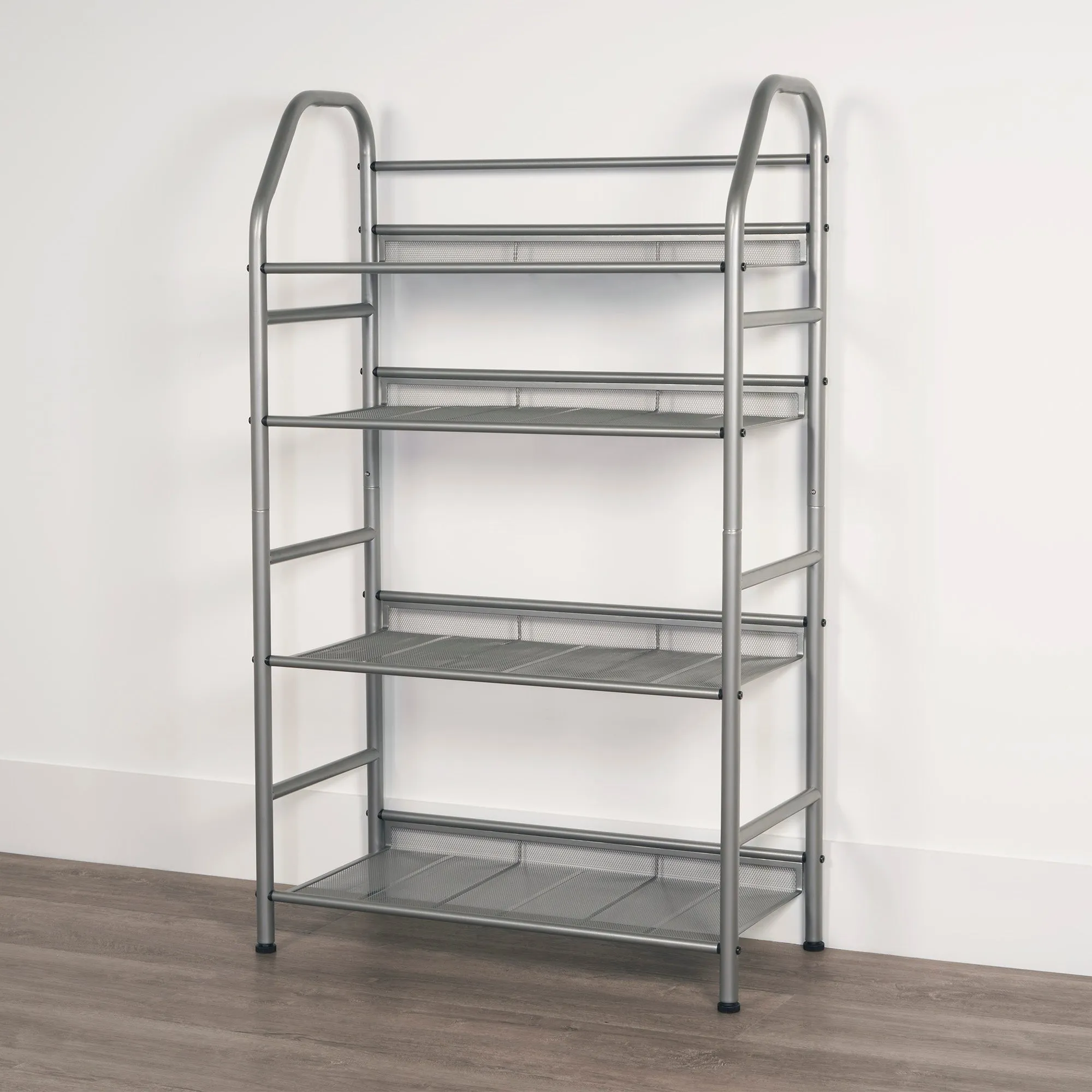 4-Tier Metal Home Storage Organizer with Bins