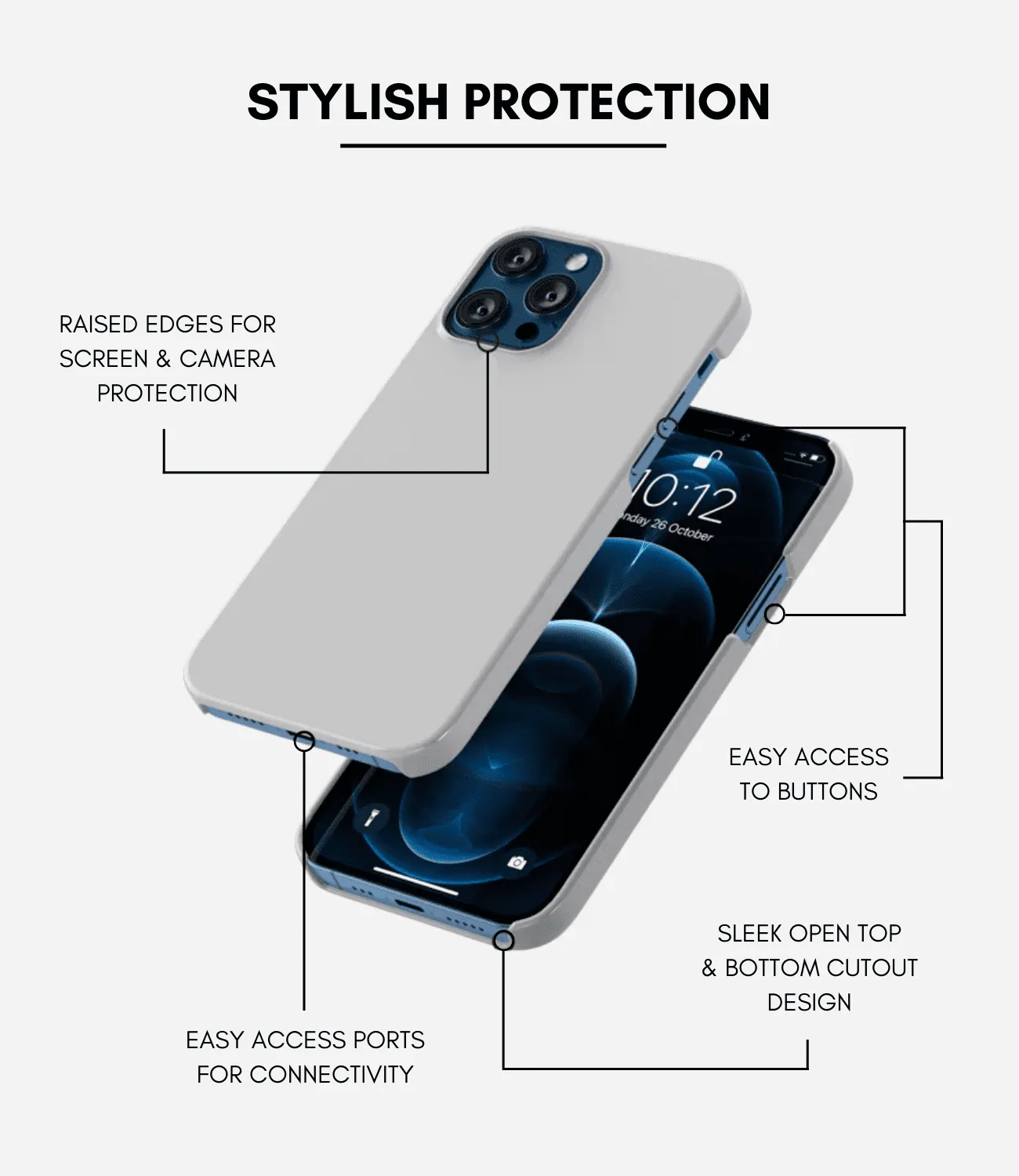 Abstract Criss Cross Case