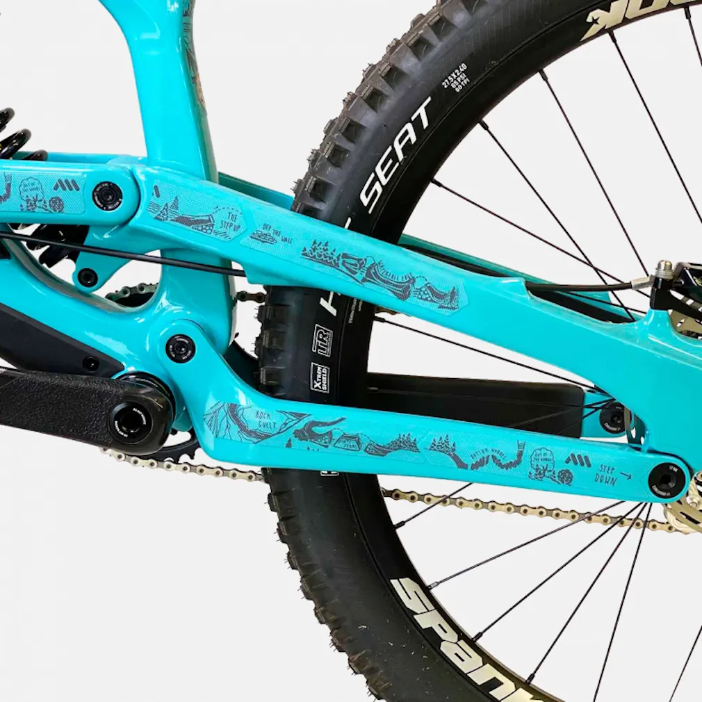 AMS All Mountain Style Frame Guard Extra Red Bull Hardline Design: White or Grey