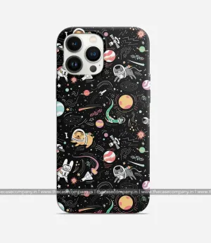 Animals In Space Phone Case