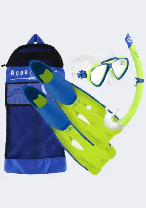 Aqua Lung Junior Panda Mask Snorkel Fins Set