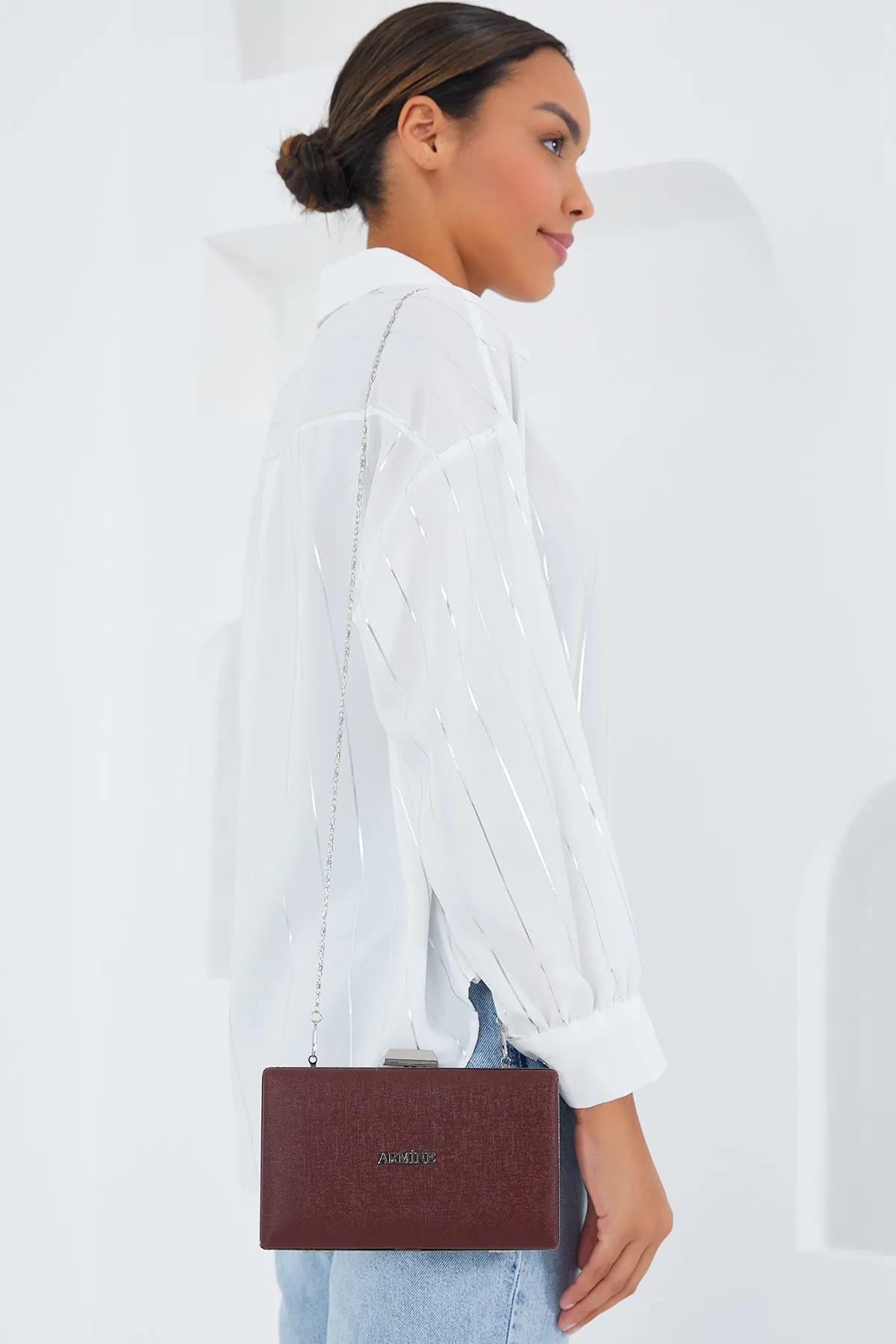 armine kadin parlakabiye clutch çanta 010155