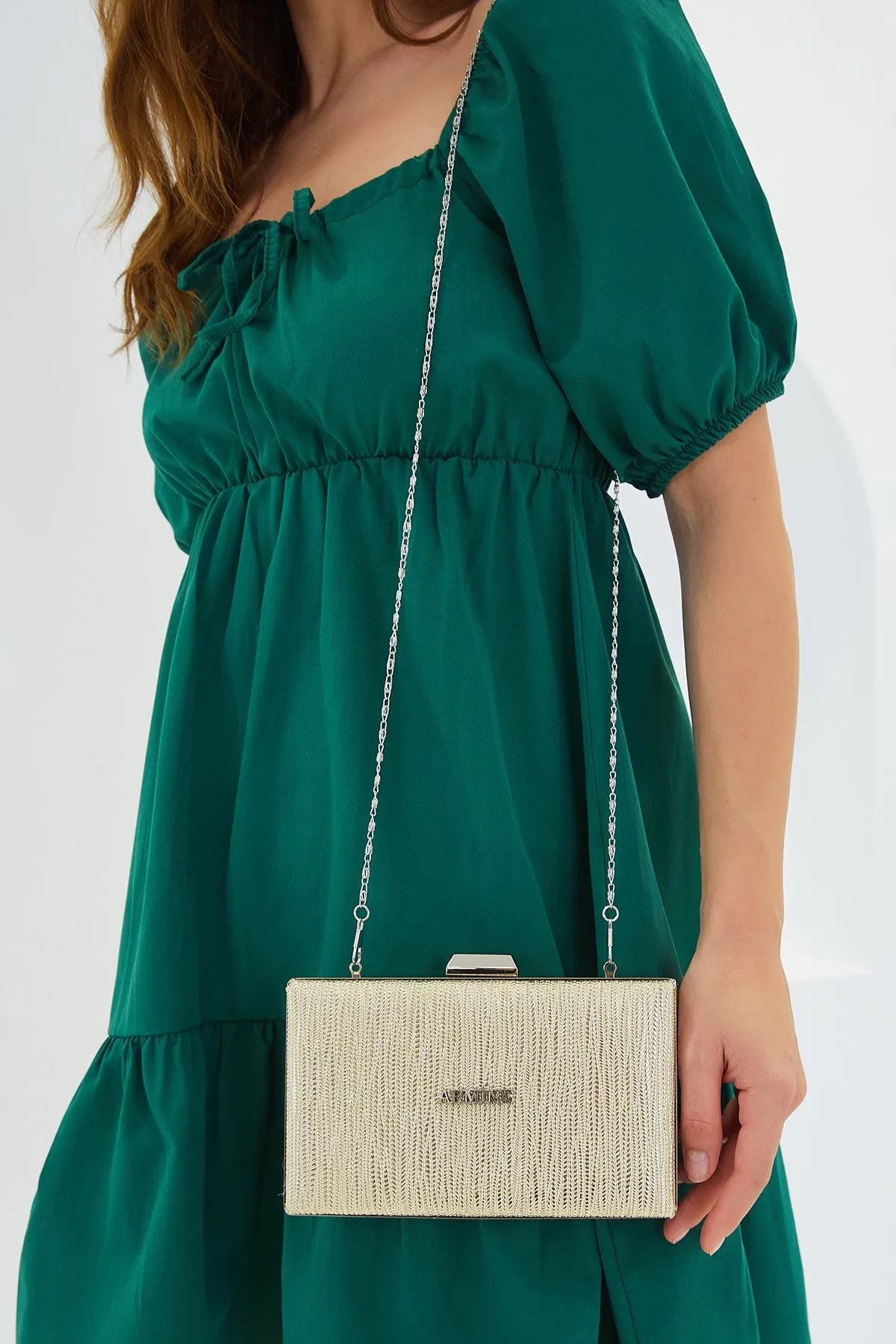 armine kadin parlakabiye clutch çanta 010155