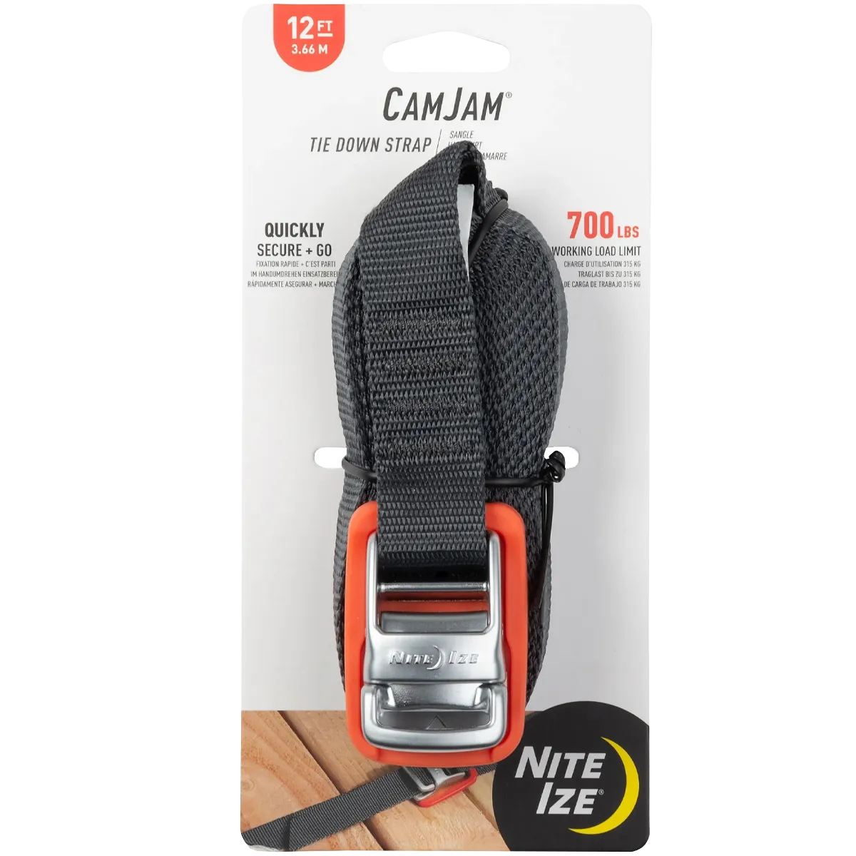CamJam 12 ft Single Tie Down Strap
