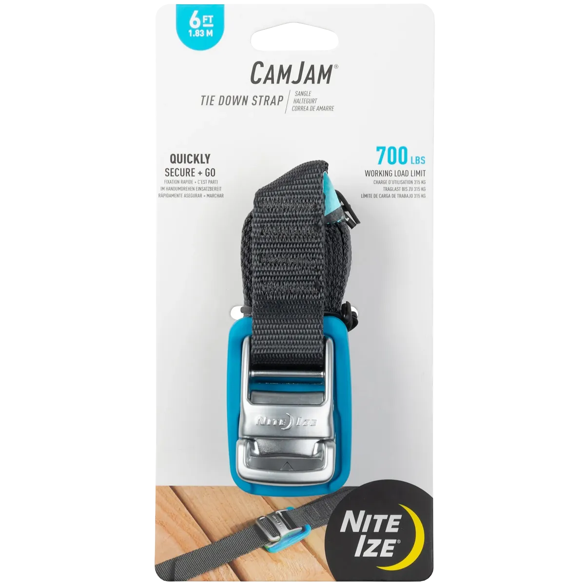 CamJam 6 ft Single Tie Down Strap
