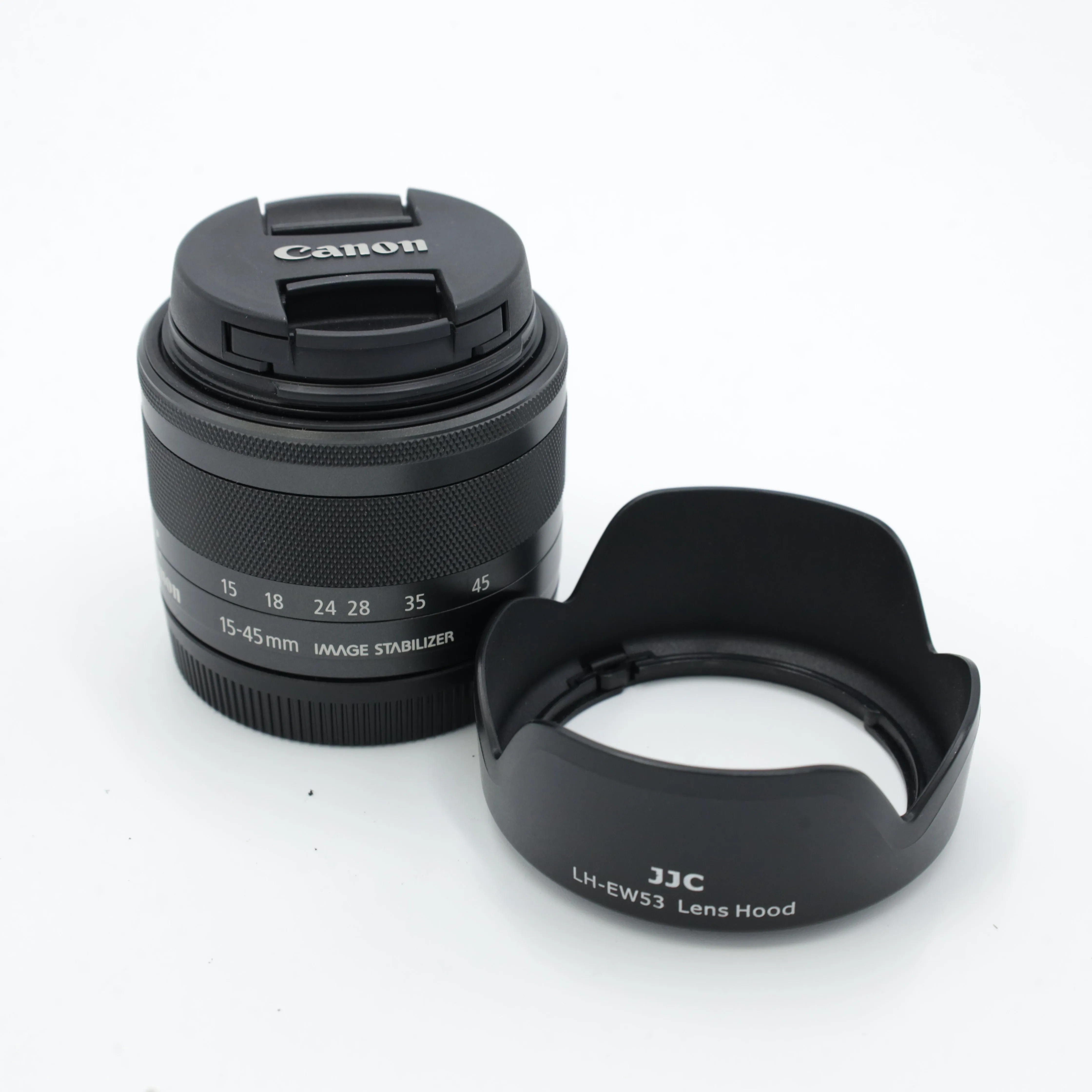Canon EF-M 15-45mm f/3.5-6.3 IS STM Lens (Graphite) *USED*