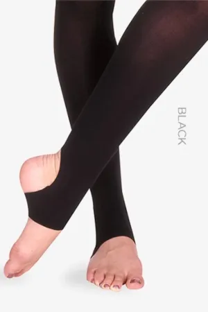 Capezio Adult Stirrup Tights In Size S-M
