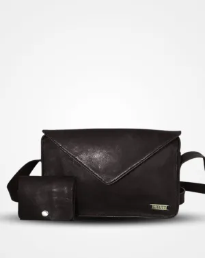 Carla- The Leather Crossbody bag and Batua Combo