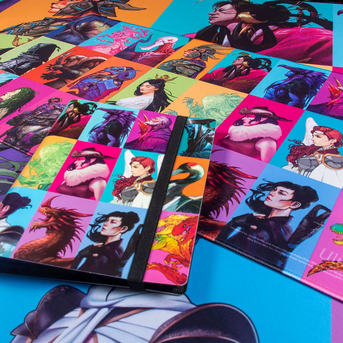 Commander Masters Pop Collage 8ft Table Playmat for Magic: The Gathering