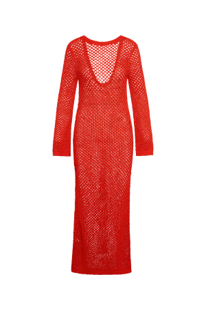 Cozumel Dress - Chili Pepper Petit Crochet