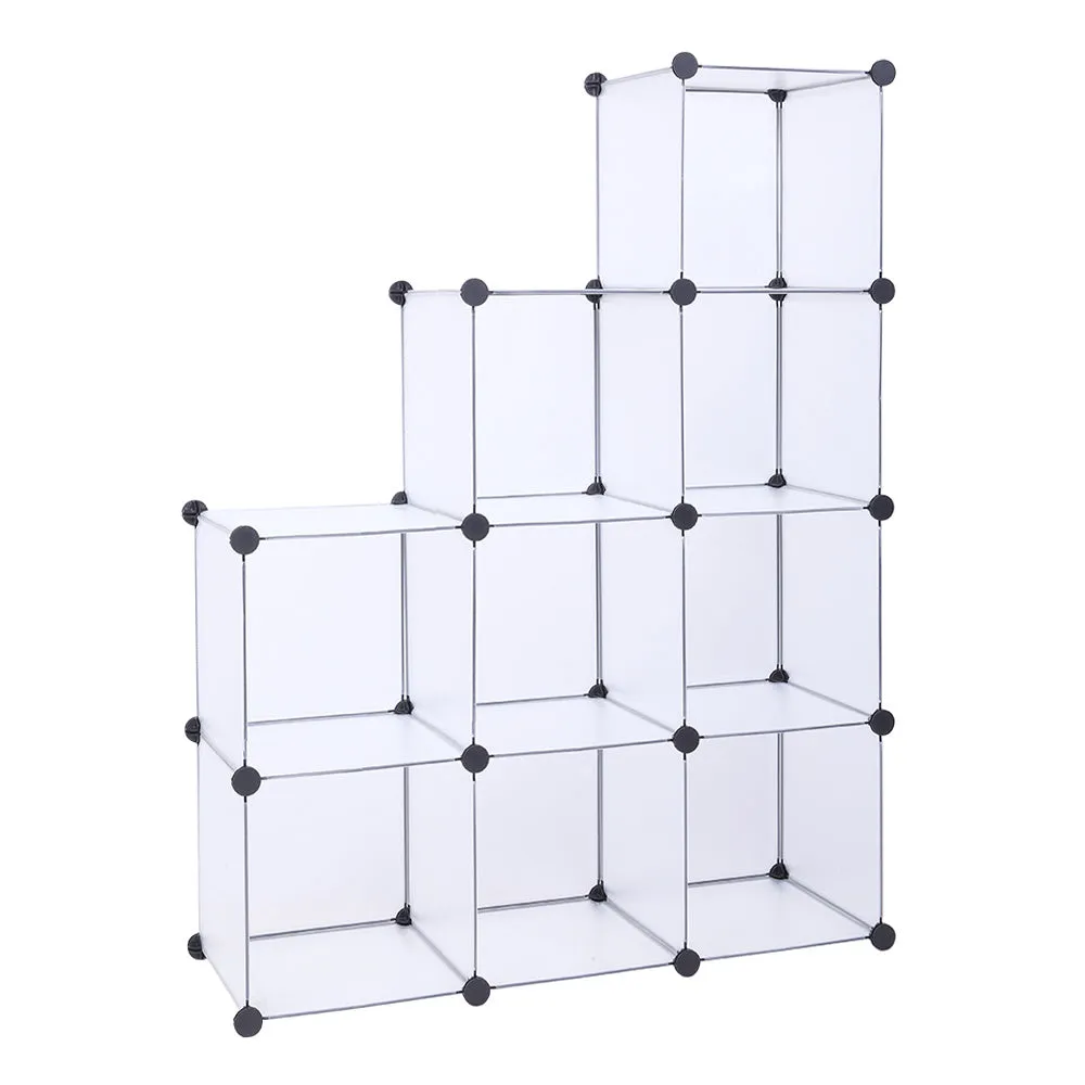 Cube Storage 9-Cube Closet Organizer, DIY Closet Cabinet, White