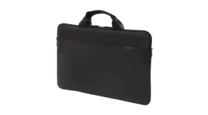 Dicota Ultra Skin Plus Pro Laptop Sleeve 14.1" Black. The Slipcase Has An Ultra Slim And Lightweight Design. Soft Faux F