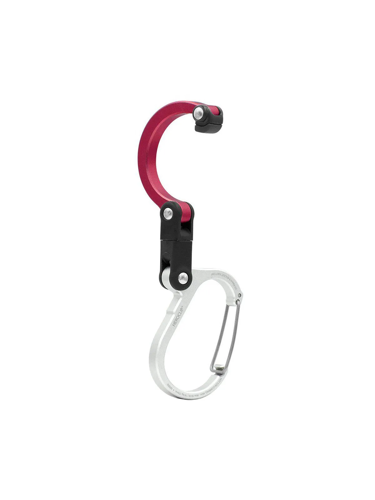 Heroclip Carabiner Mini Hot Rod Red