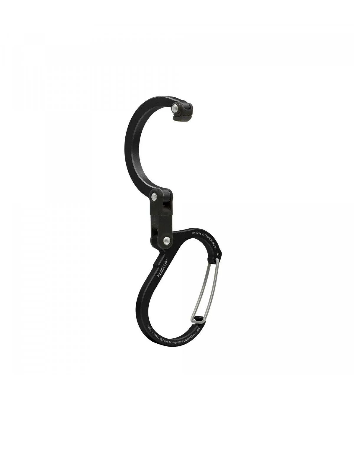 Heroclip Carabiner Small Stealth Black