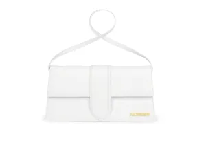 Jacquemus Le Bambino Long Shoulder Bag White