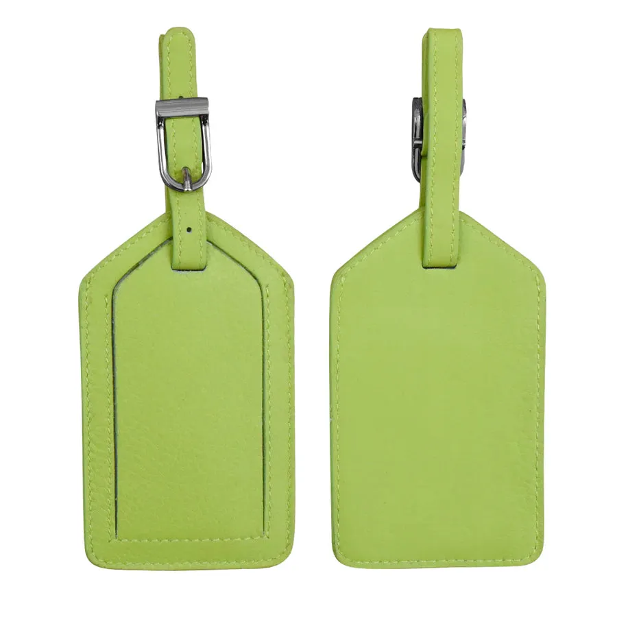Luggage Tag - Pear Leather 6422
