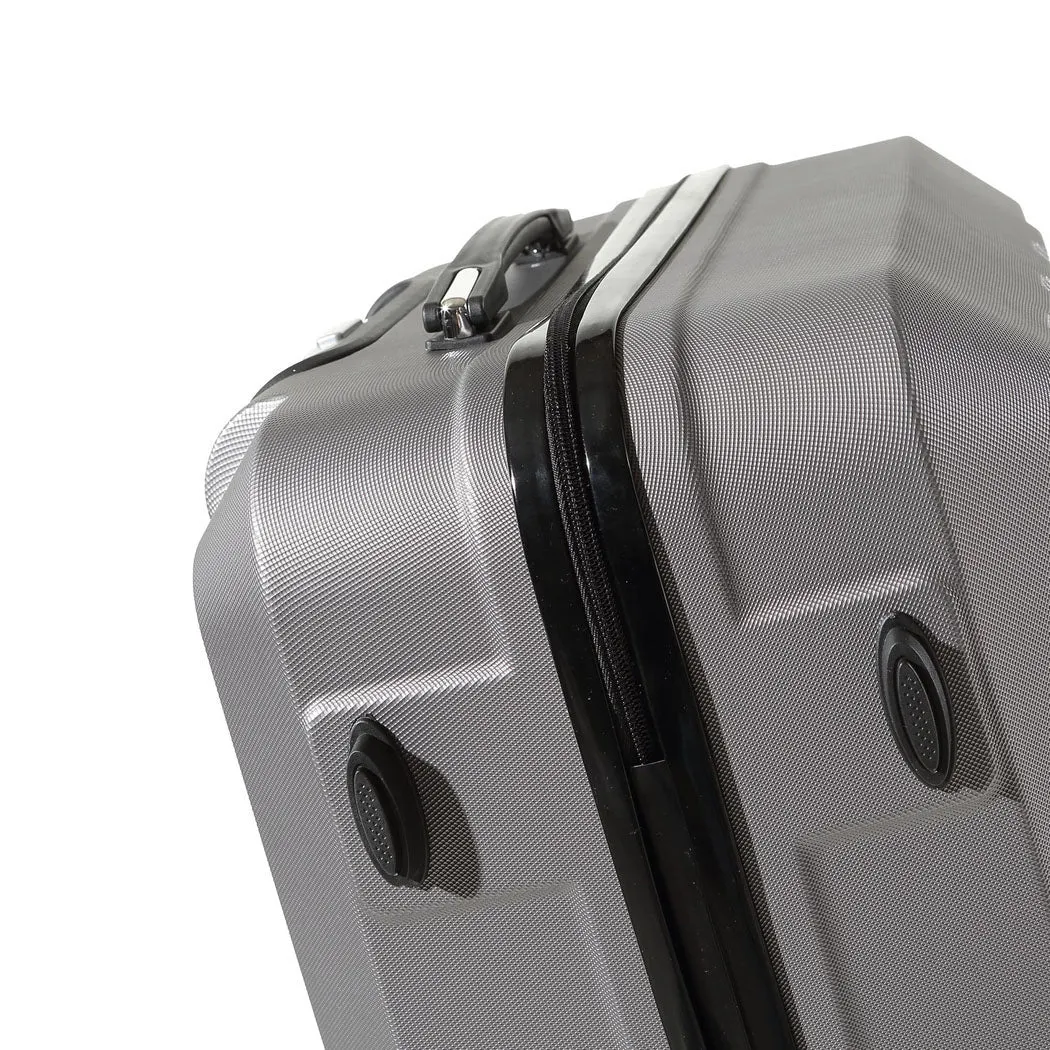 Set of 3 20" 24" 28" Luggage Sets - Dark Grey