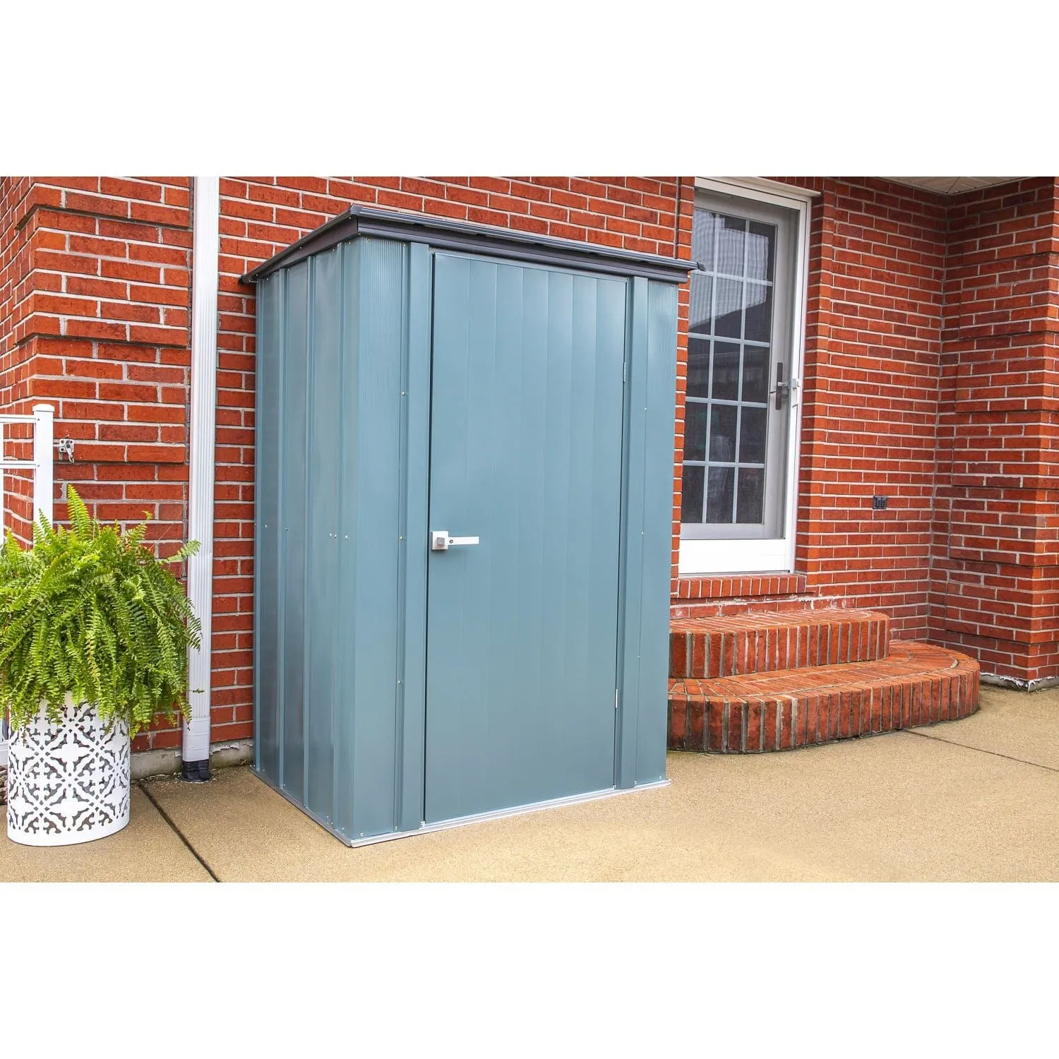 Spacemaker | Patio Shed, 4' x 3' Juniper Berry