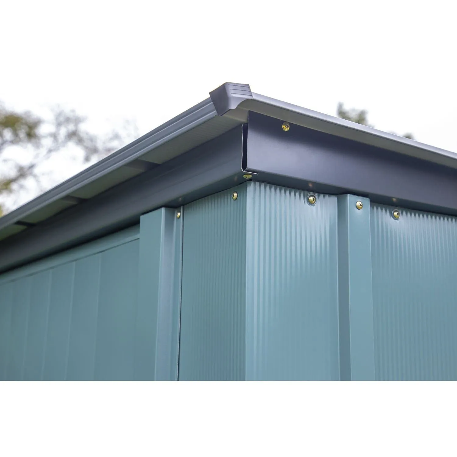Spacemaker | Patio Shed, 4' x 3' Juniper Berry