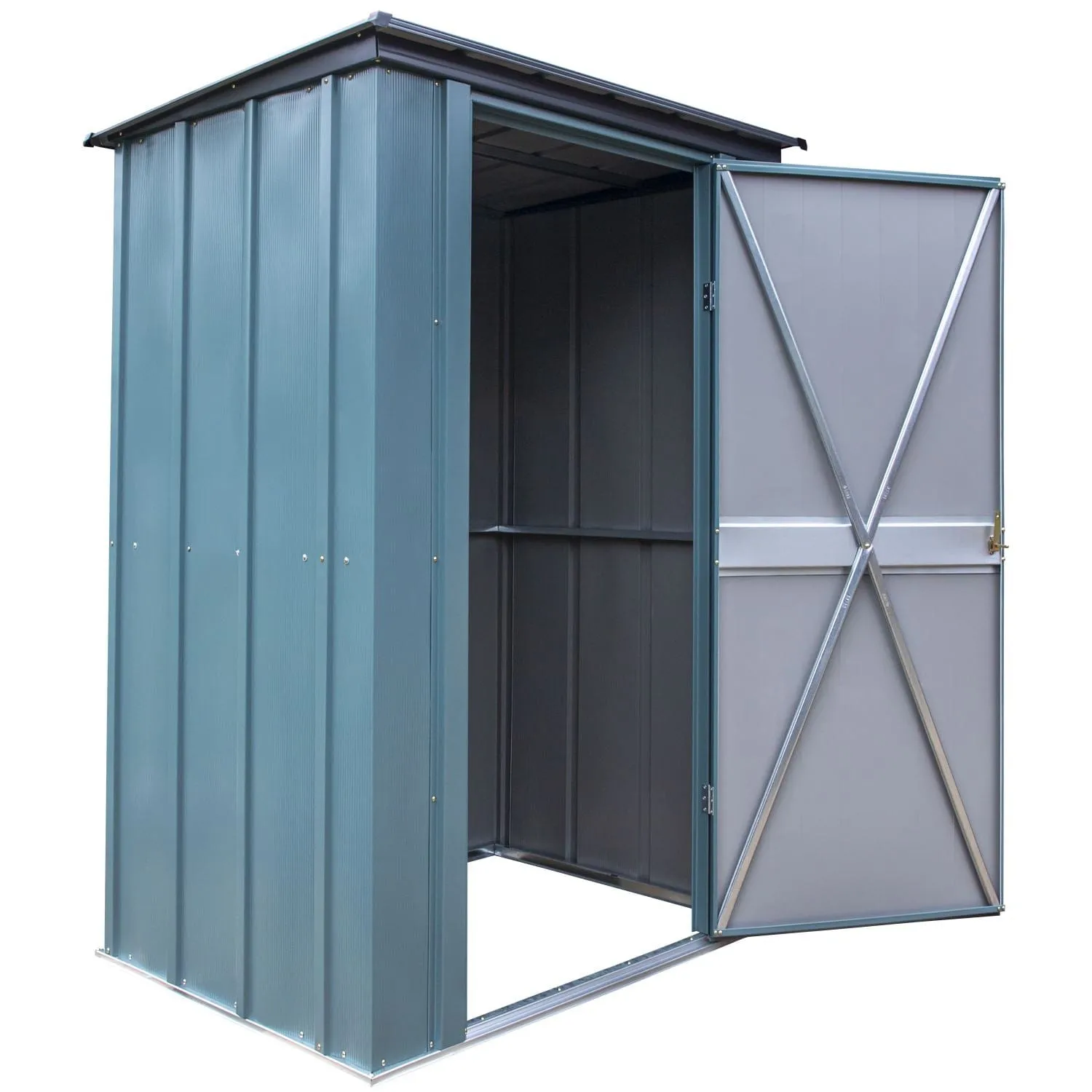 Spacemaker | Patio Shed, 4' x 3' Juniper Berry