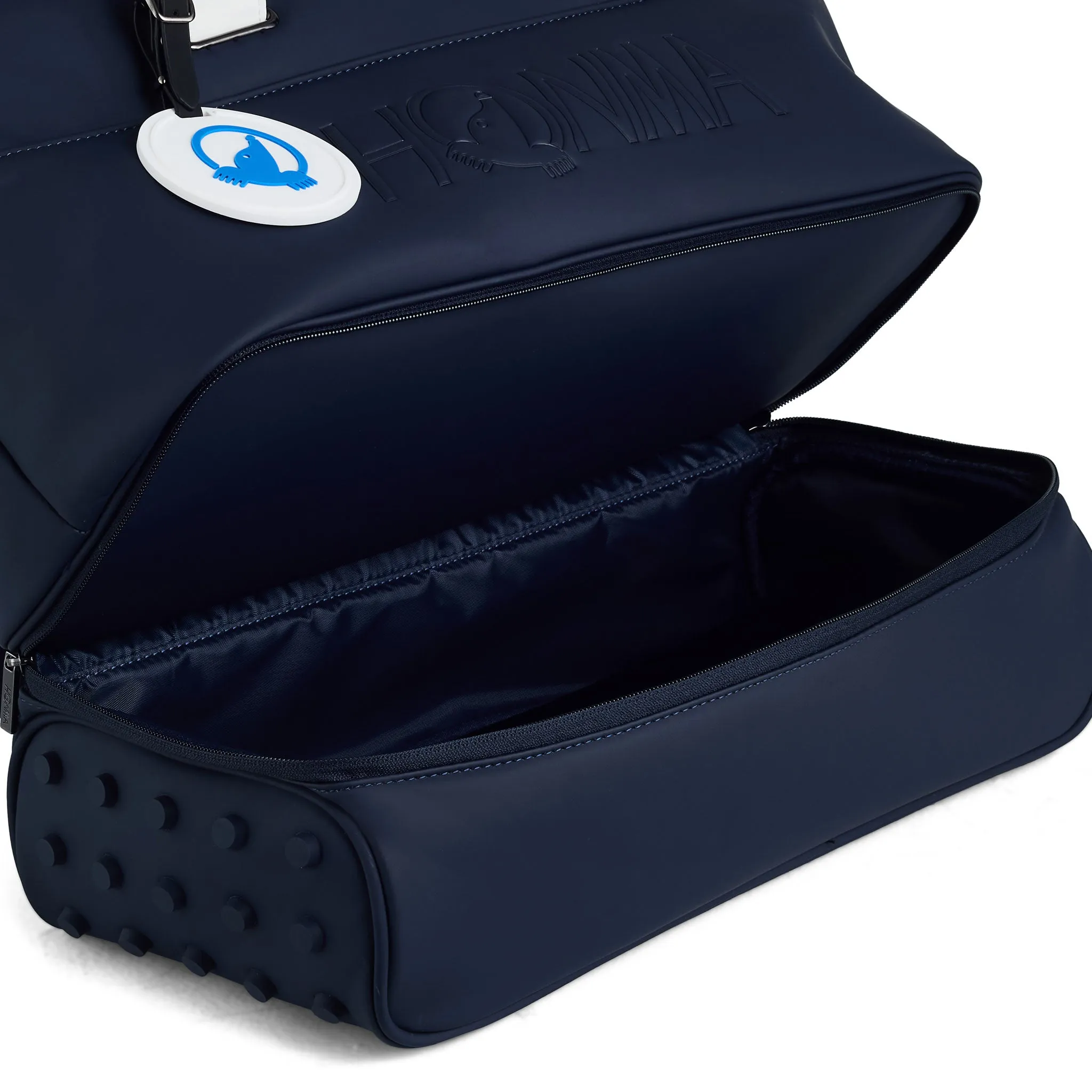Sporty Boston Bag White/Navy