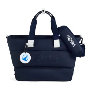 Sporty Boston Bag White/Navy