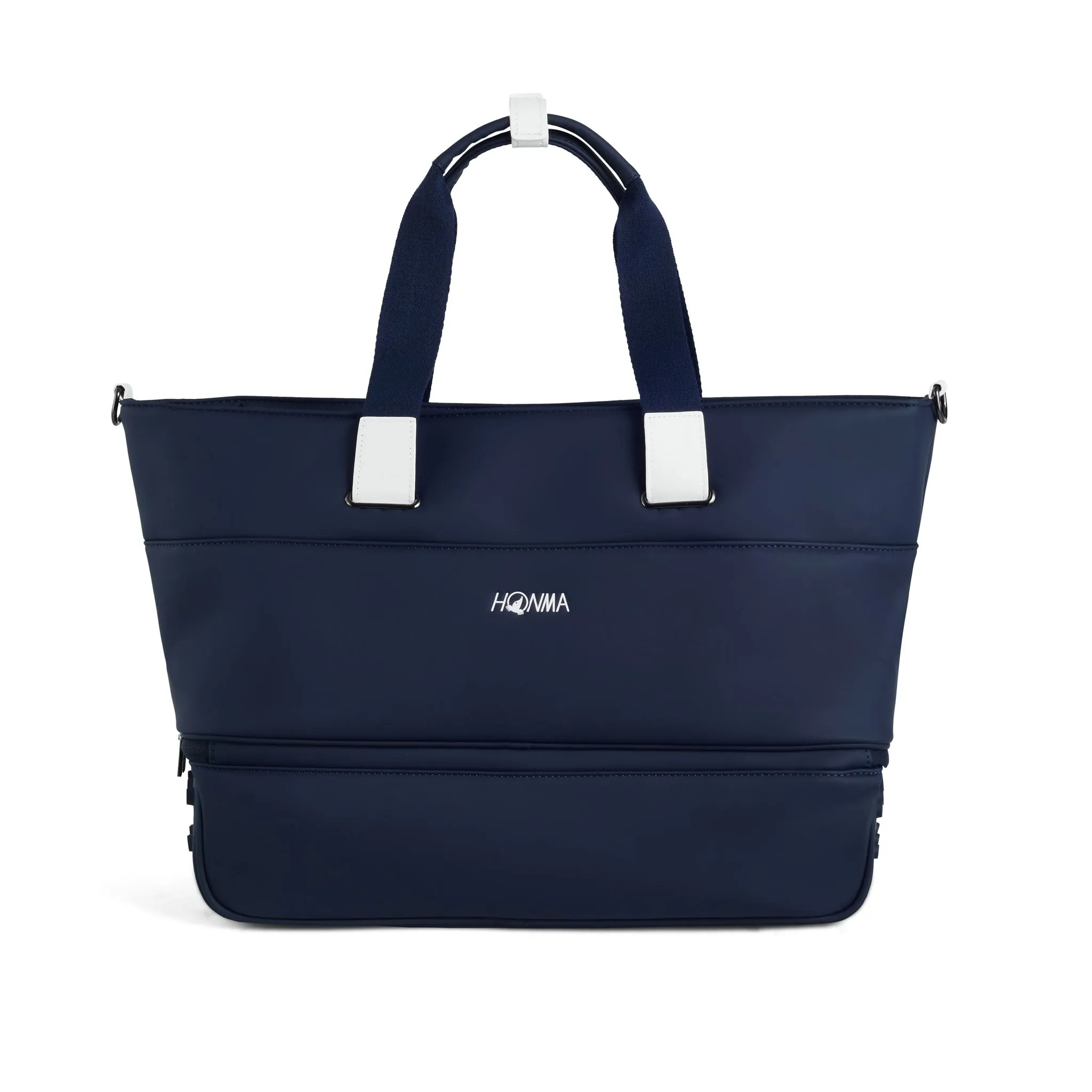 Sporty Boston Bag White/Navy