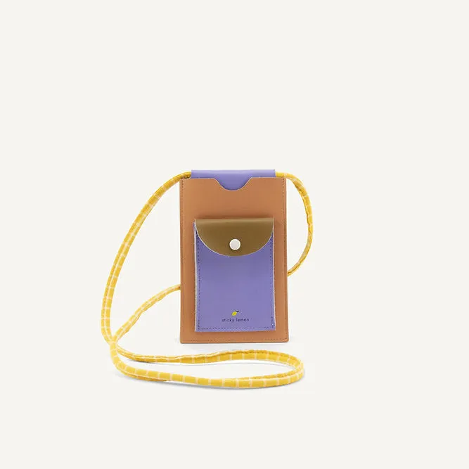 Sticky Lemon Phone Pouch