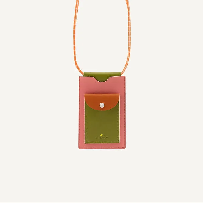 Sticky Lemon Phone Pouch