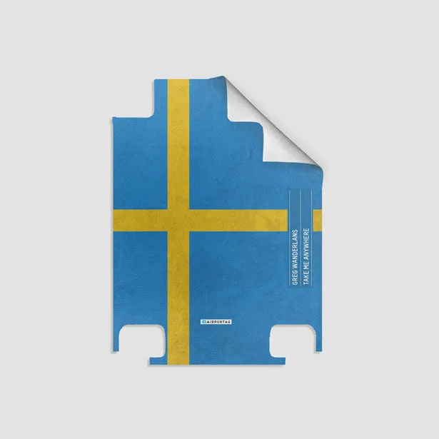 Swedish Flag - Luggage