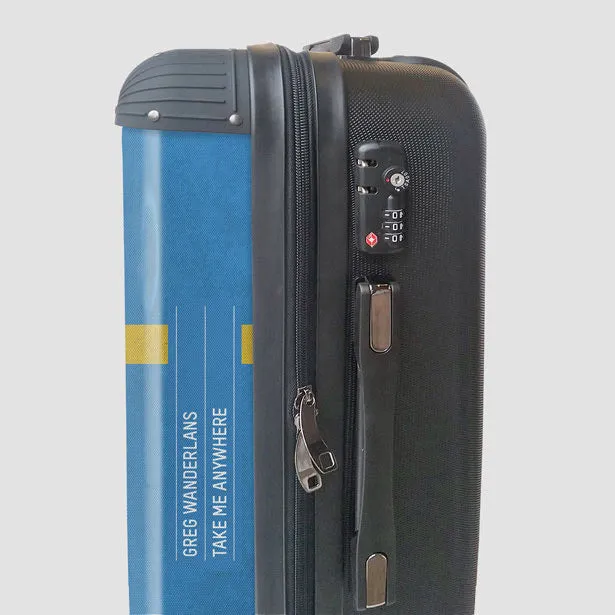 Swedish Flag - Luggage