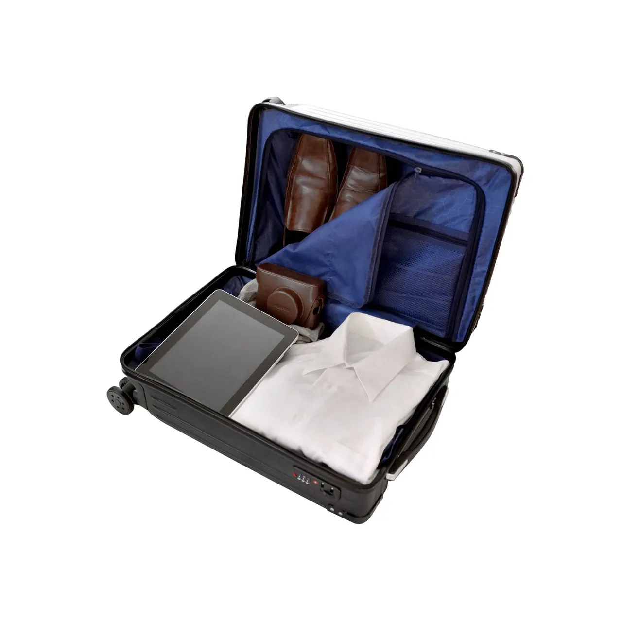 Texas Rangers Premium 2-Toned 21" Carry-On Hardcase in RED