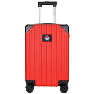 Texas Rangers Premium 2-Toned 21" Carry-On Hardcase in RED