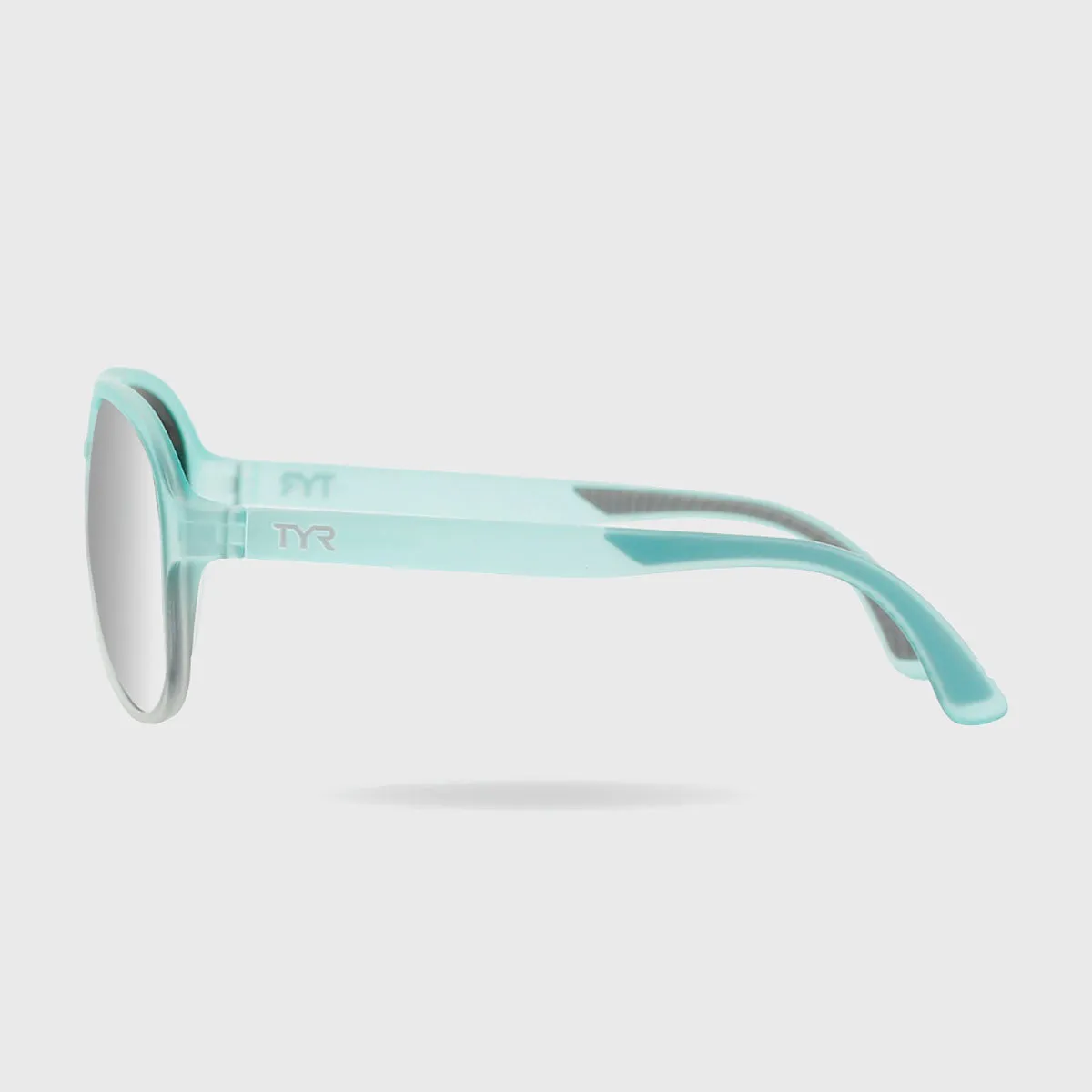 TYR - GOLDENWEST XL AVIATOR HTS POLARIZED SUNGLASSES - SILVER/MINT