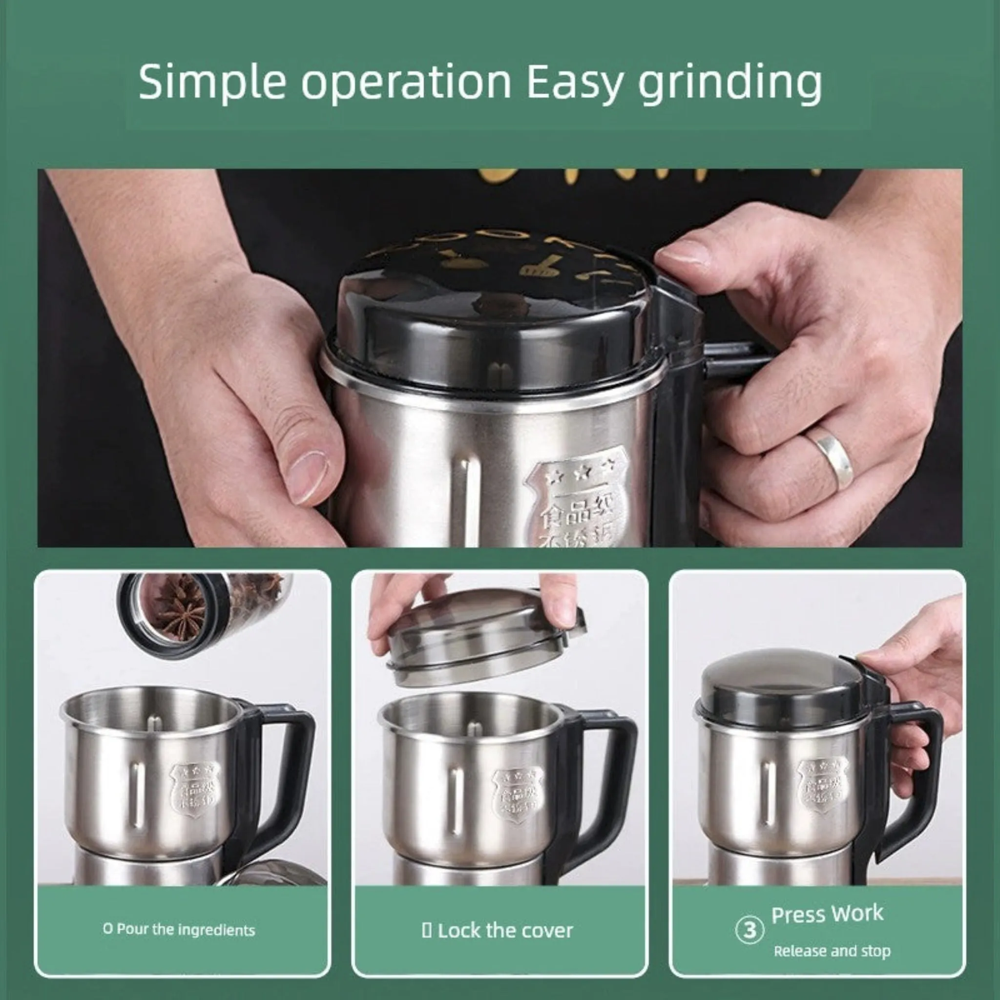Ultra Fine Electric Grinder110v Mill For Home Dry Grinding Ultra-Fine Electric Grinding