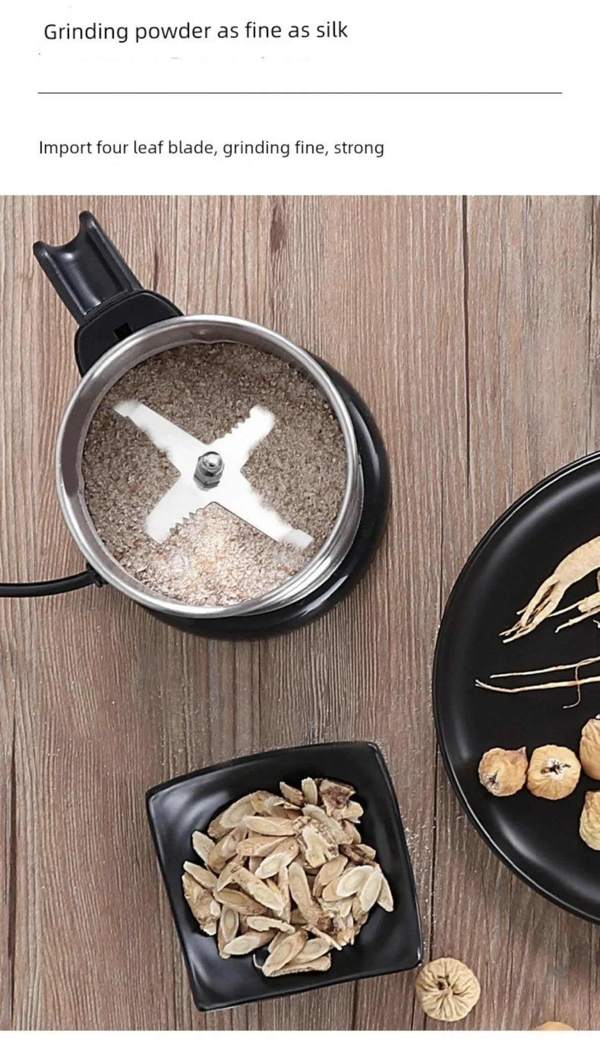 Ultra Fine Electric Grinder110v Mill For Home Dry Grinding Ultra-Fine Electric Grinding
