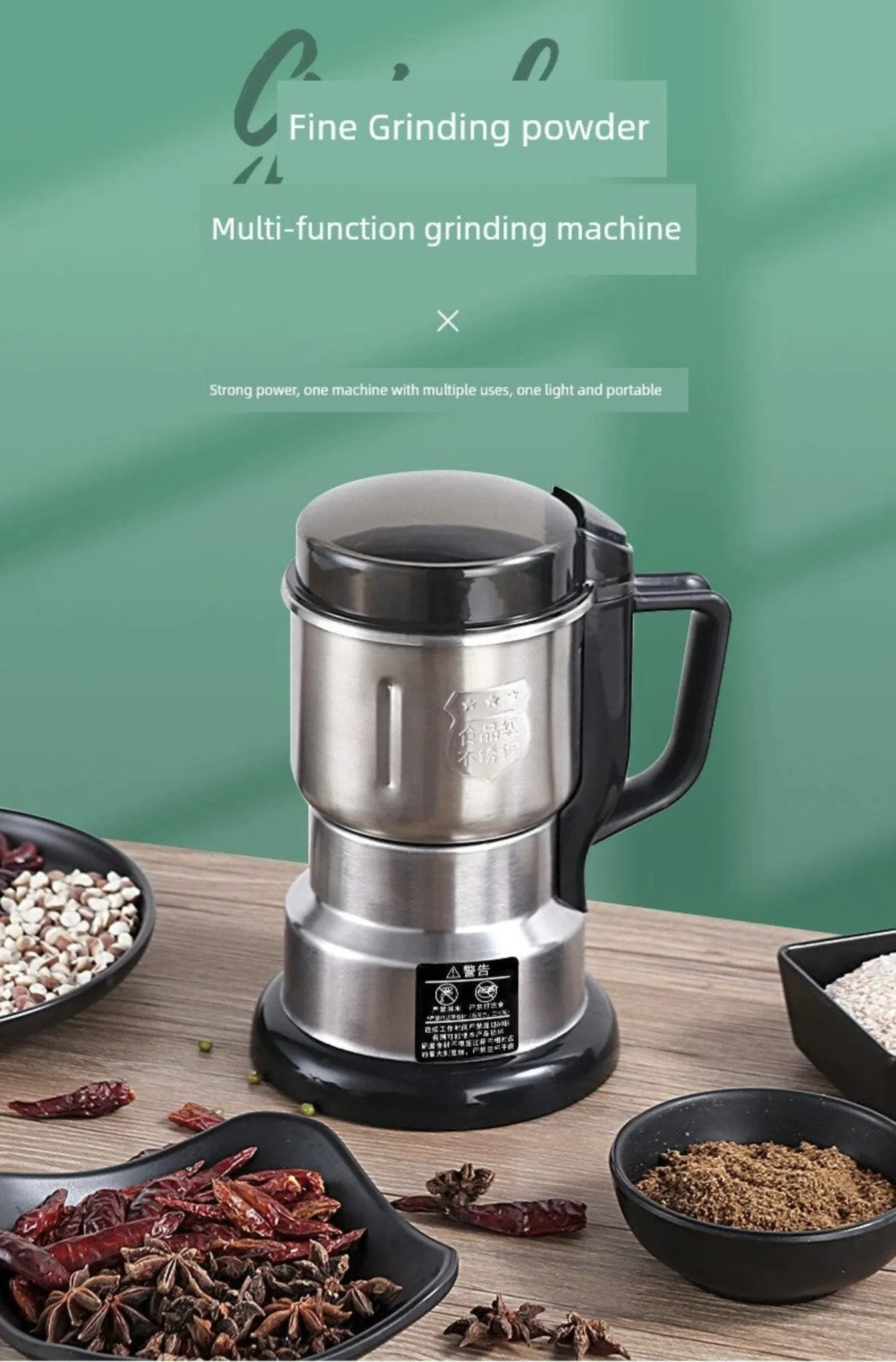 Ultra Fine Electric Grinder110v Mill For Home Dry Grinding Ultra-Fine Electric Grinding