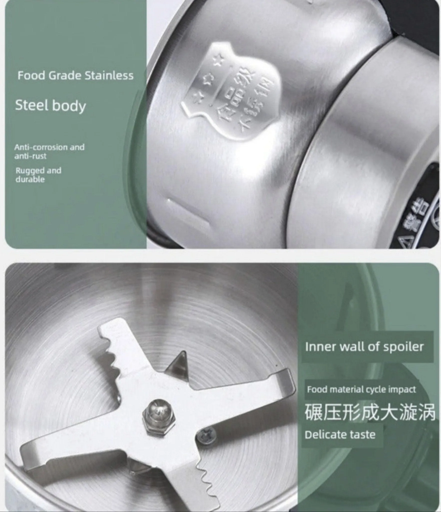 Ultra Fine Electric Grinder110v Mill For Home Dry Grinding Ultra-Fine Electric Grinding