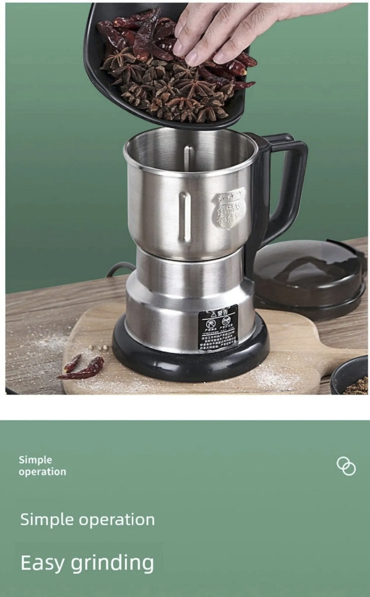 Ultra Fine Electric Grinder110v Mill For Home Dry Grinding Ultra-Fine Electric Grinding