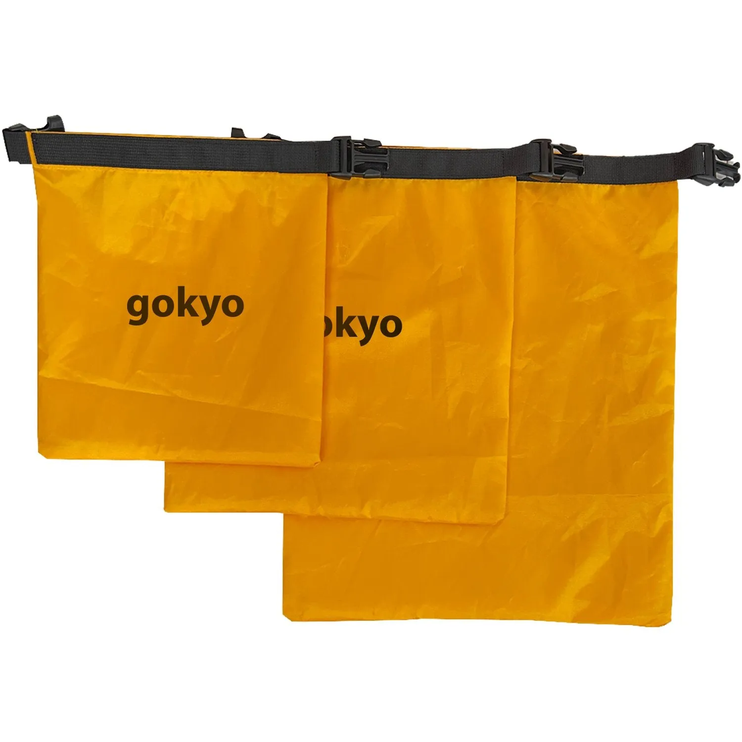Waterproof Dry Sack Ultralight Set of 3 - (1.5, 3, 4.5 Ltr)