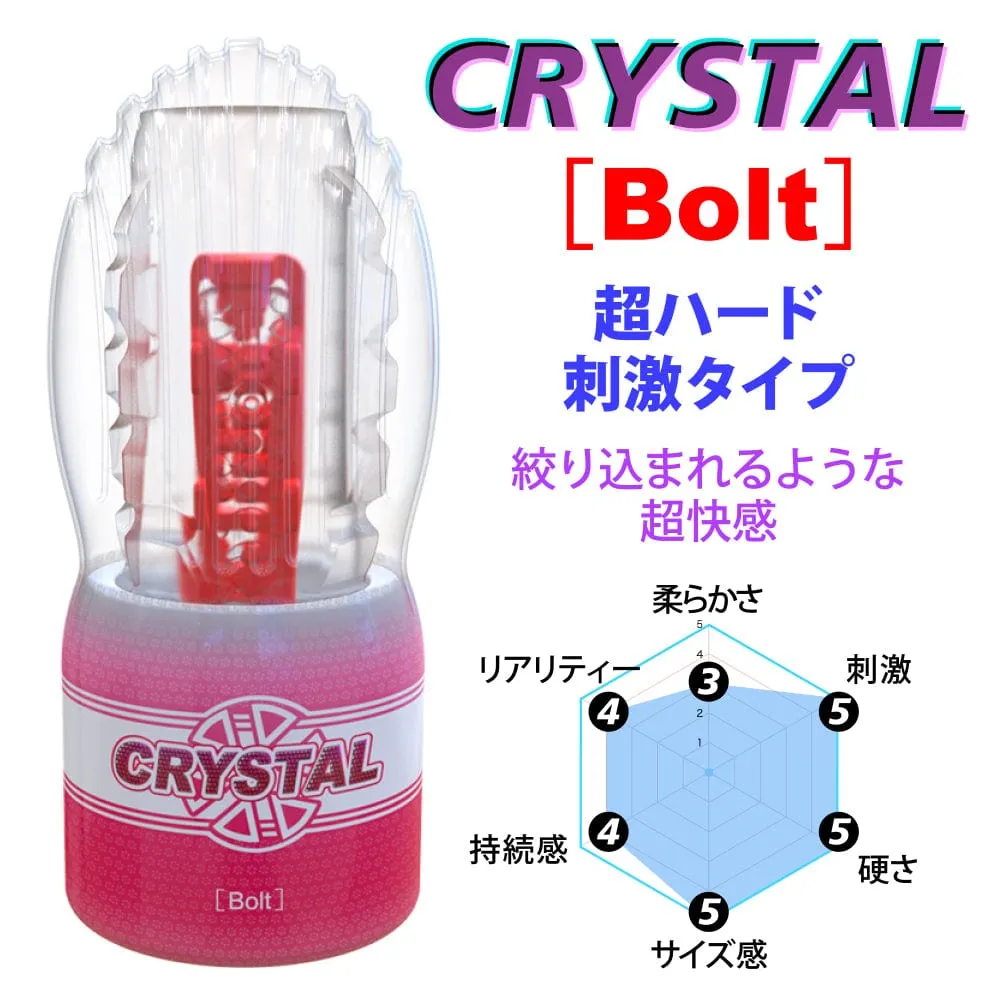 Youcups - Crystal Bolt Cup Masturbator Ultra Hard (Pink)